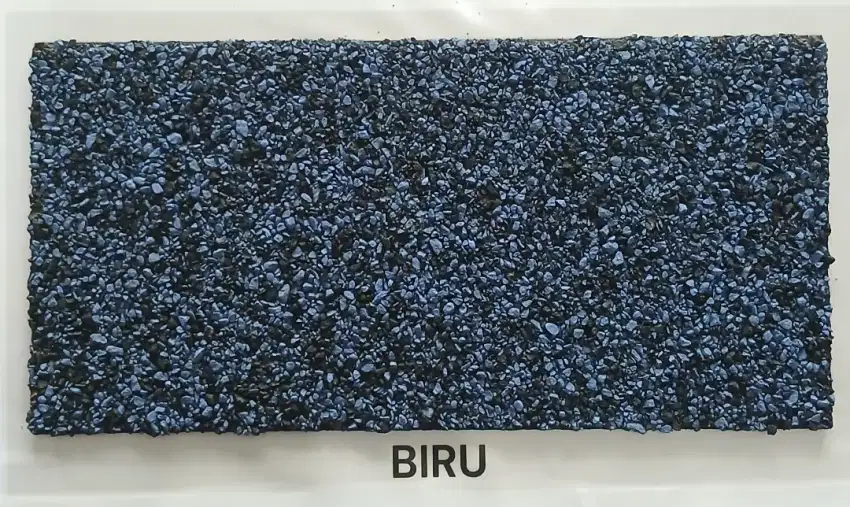 Atap bali bitumen bahan dari aspal warana biru