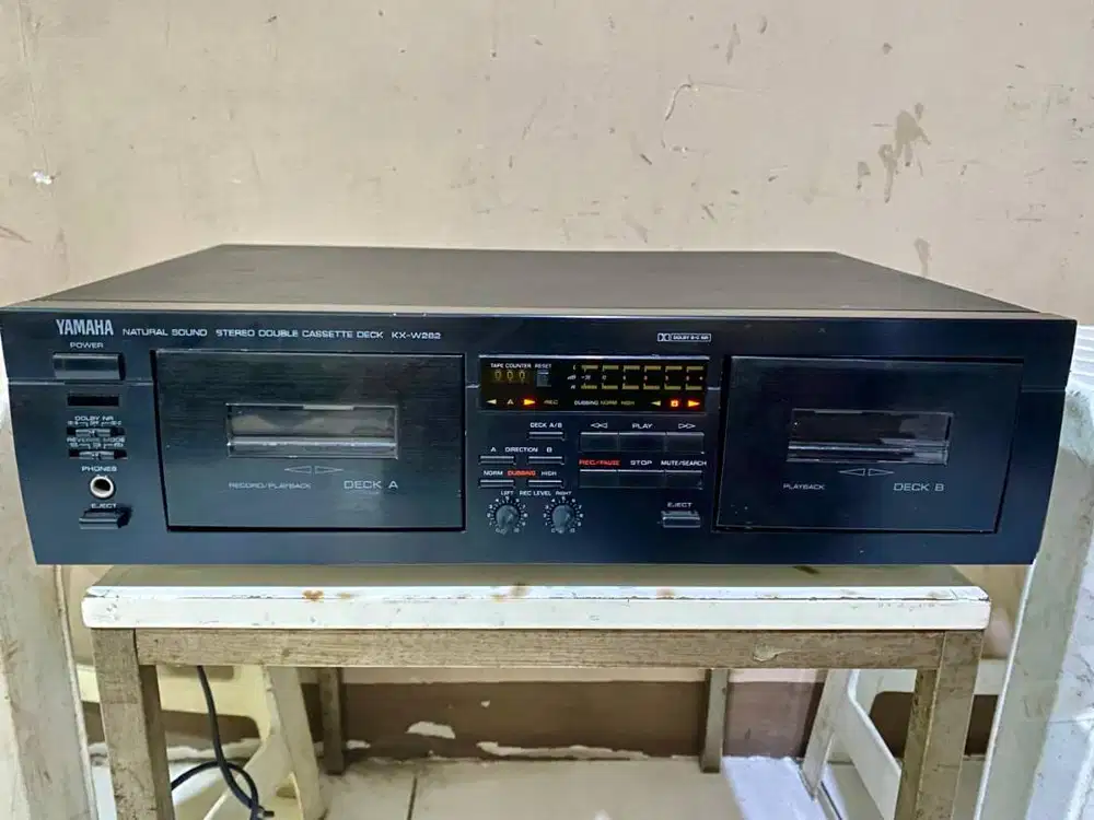 Tape Deck Kaset Doubel Yamaha KX-W282 Natural Sound MINUS