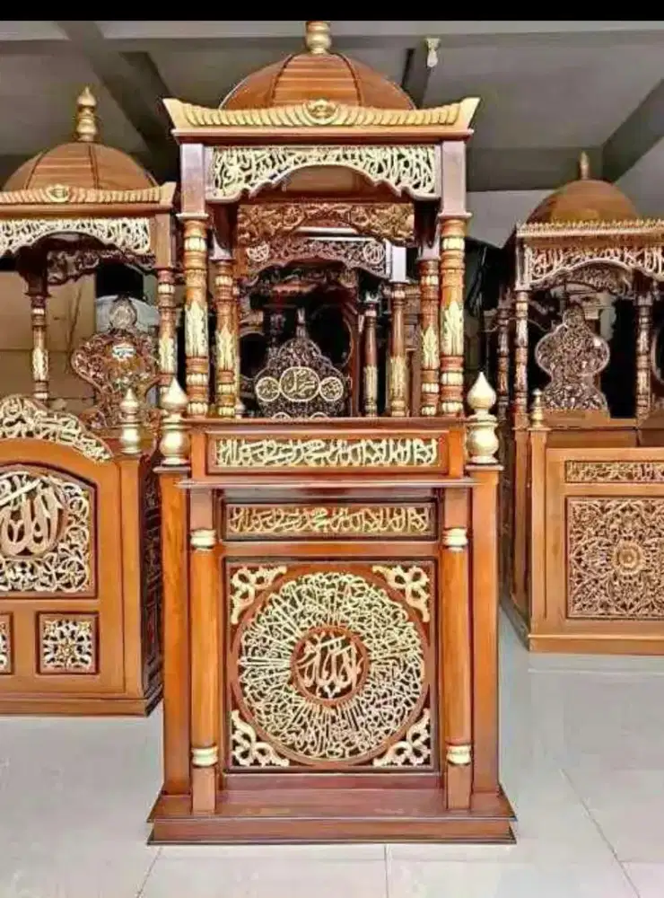 Mimbar masjid jati Jepara