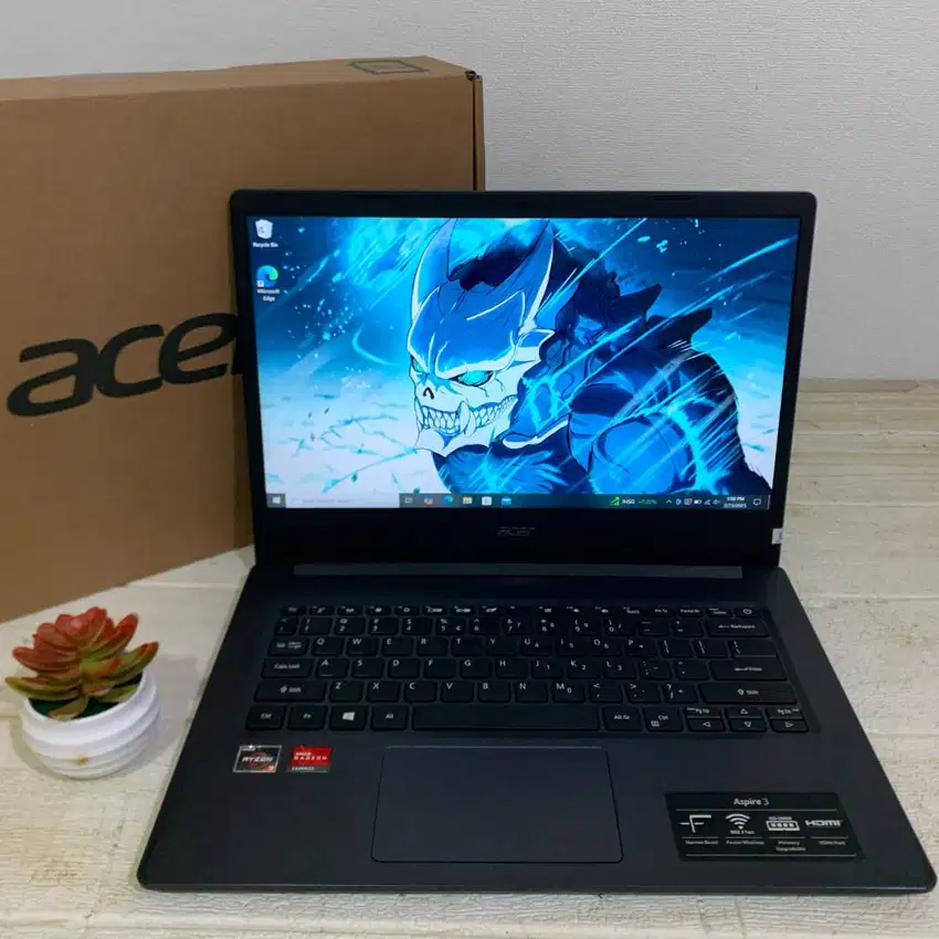 Laptop Second Slim Acer Aspire 3 A314 22 Ryzen 3 3250U RAM 4/256GB