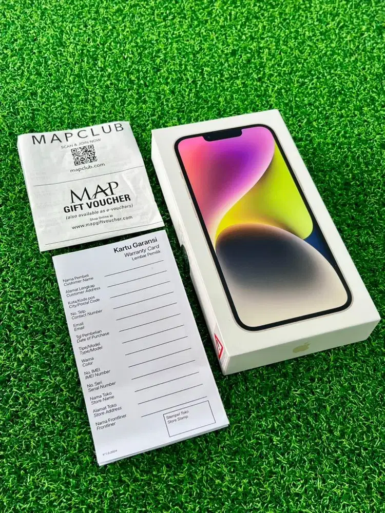 Iphone 14 128 gb New Segel 0 Timer Garansi iBox