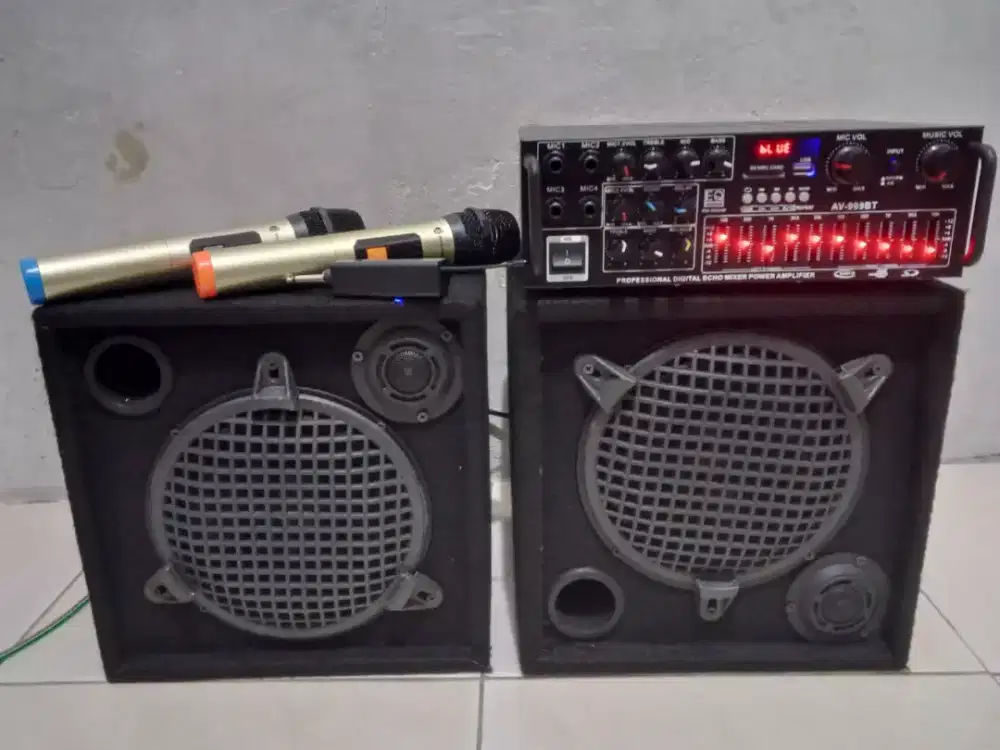 Paket Sound karaoke 8 in wireless