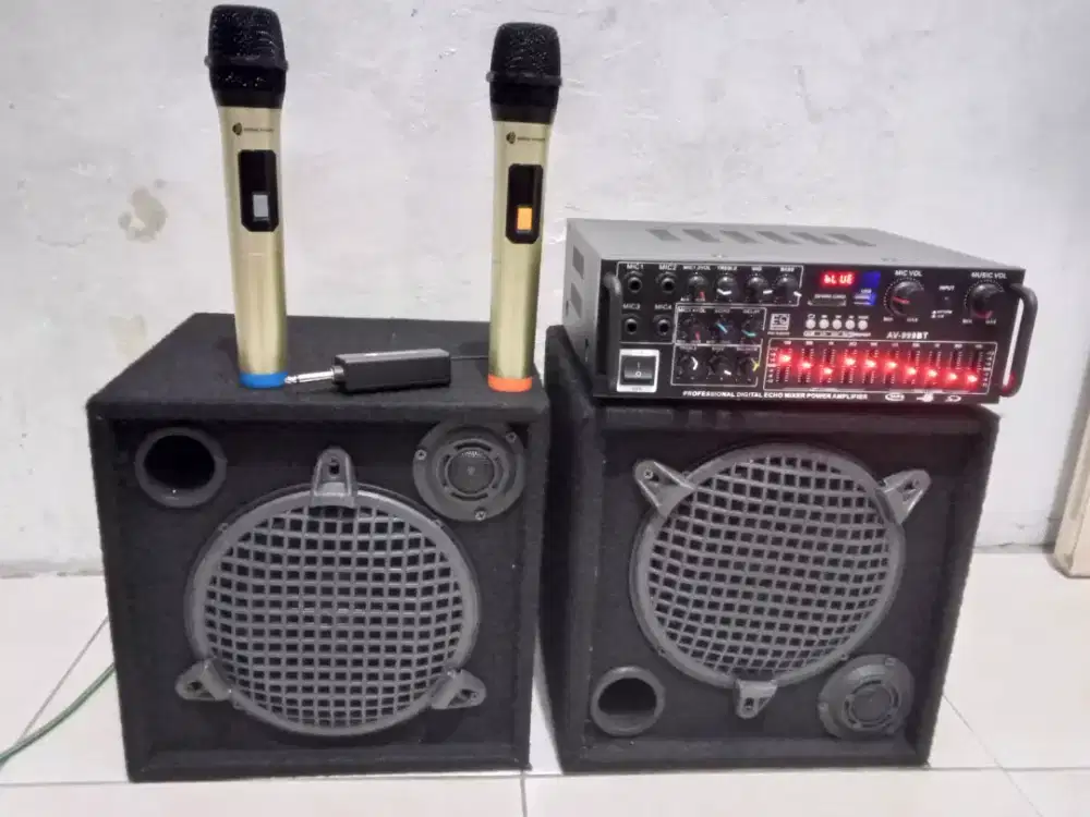 Paket karaoke rumahan 8 in