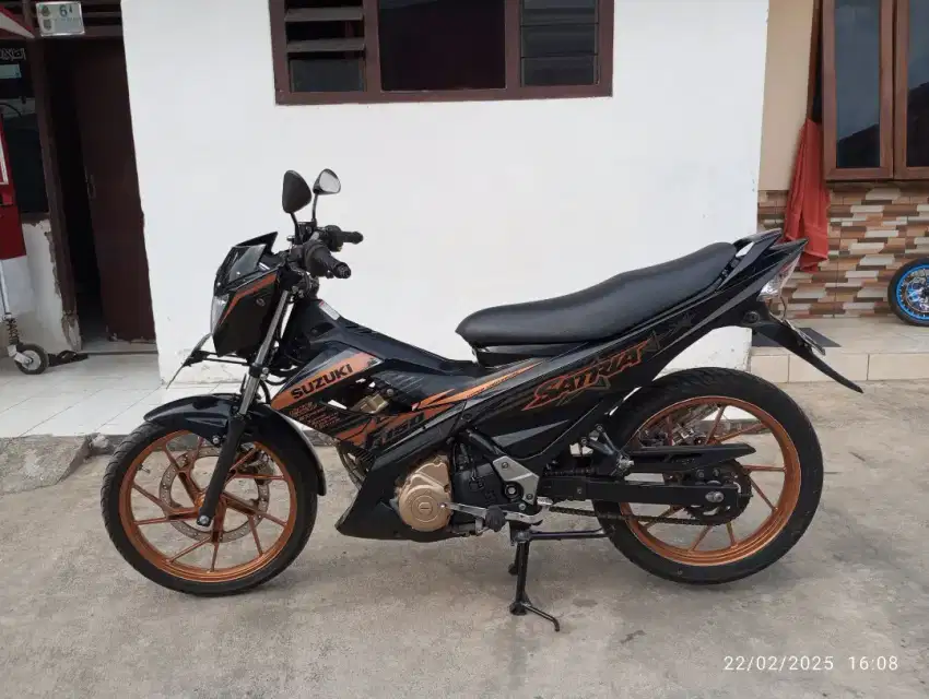 Satria Fu fachlite 2014 orisinil pajak Depok