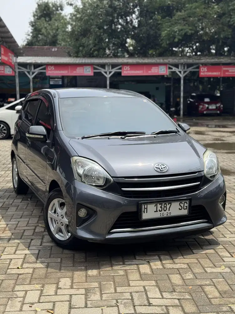 Agya G Matic Tangan Pertama 2014 warna Abu-Abu