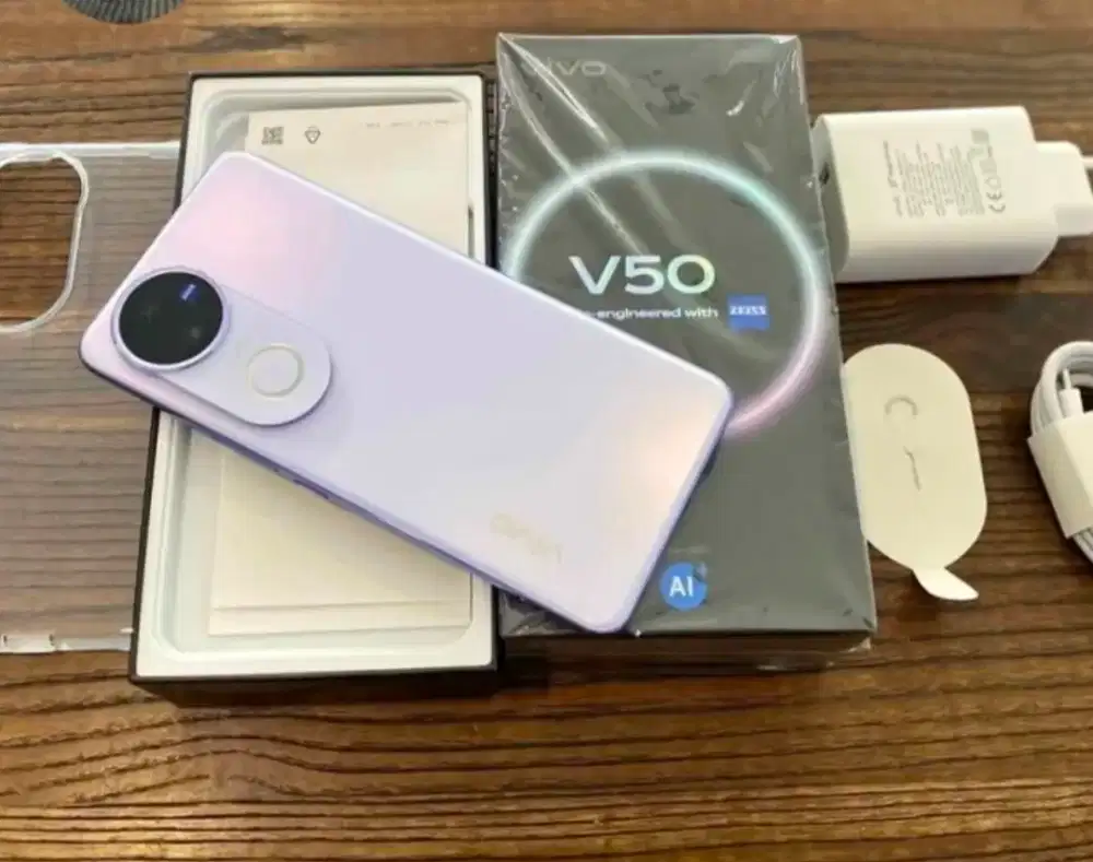 Vivo V50 12/256gb ungu bonus tws 2