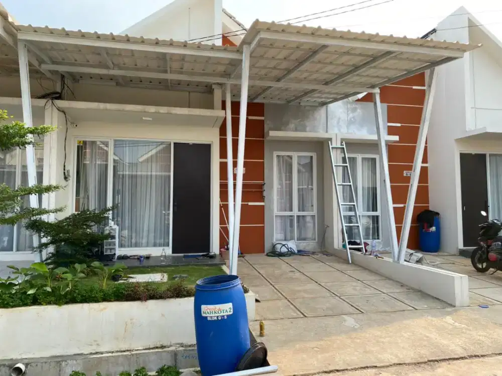 Rangka atap baja dan besi