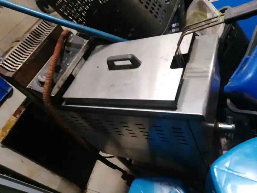 Deep fry 17lt 1tungku semi otomatis
