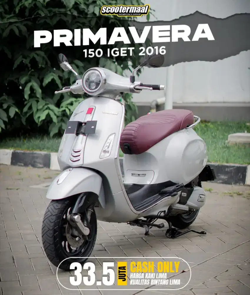 PIAGGIO PRIMAVER IGET 150 2016