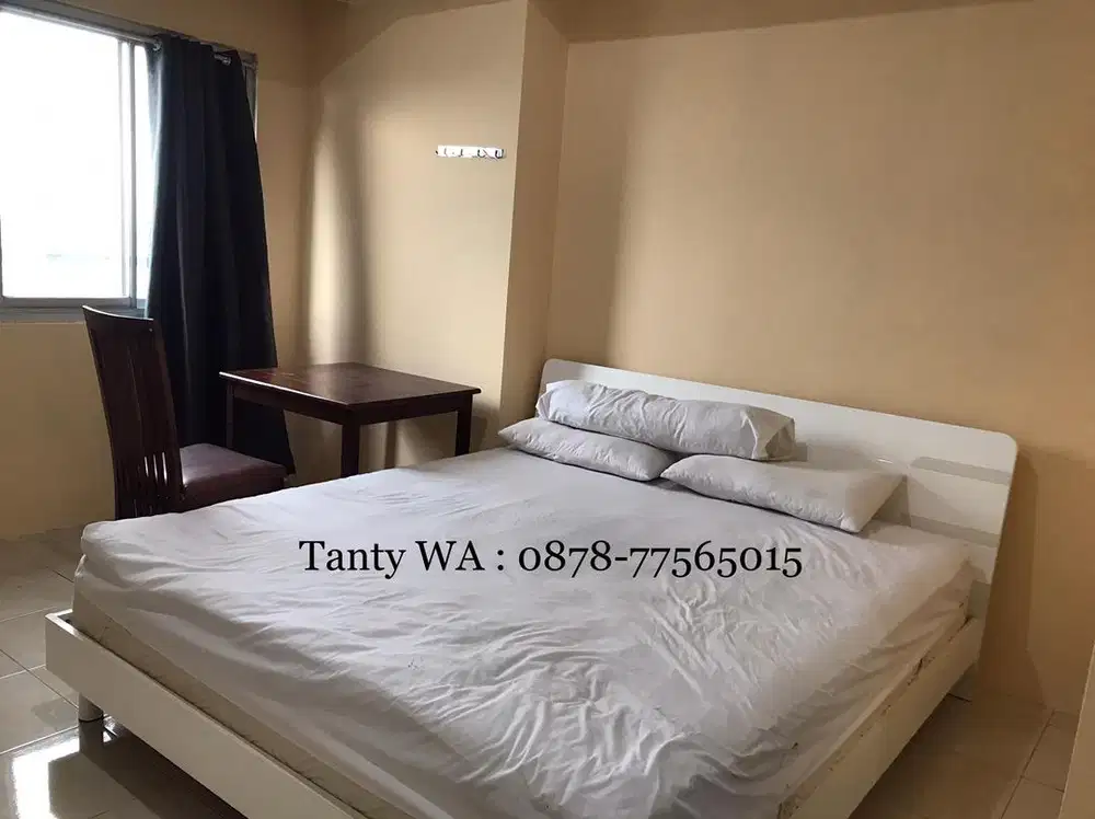 Disewakan bulanan Apt Season City Studio : 3.300.000/bulan