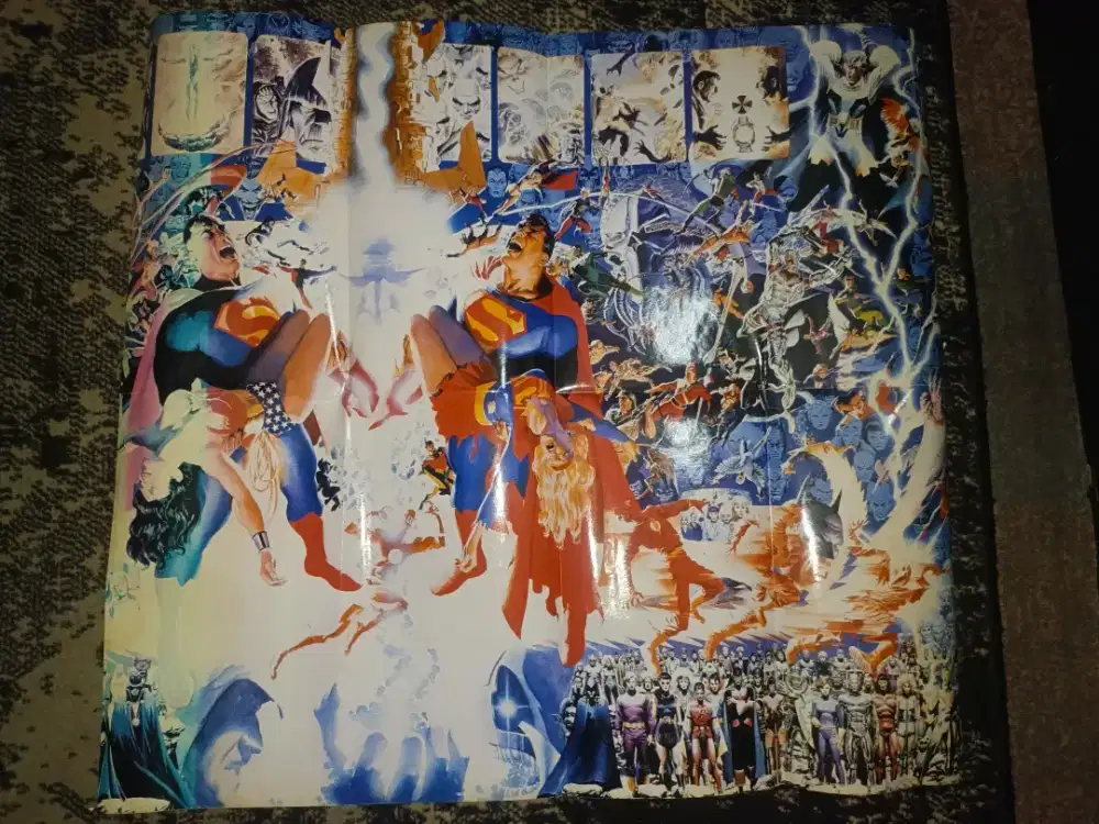 Poster Komik. SUPERMAN & FRIENDS