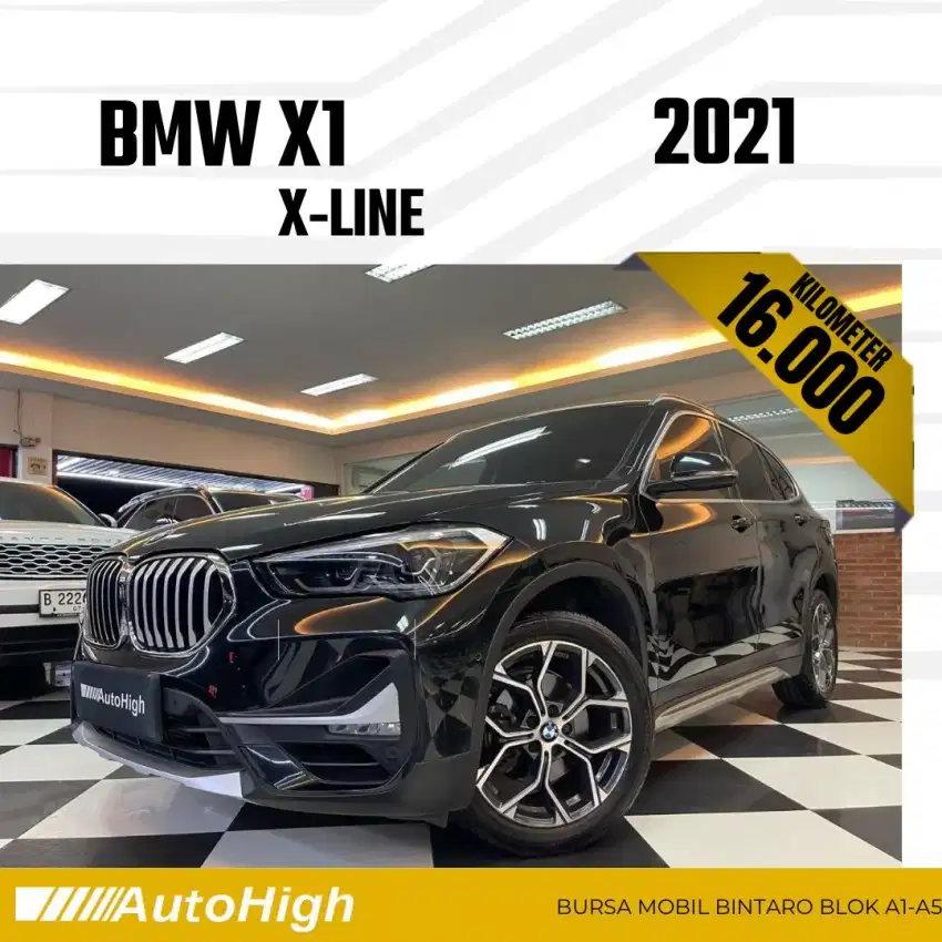 DP10% [Km16.000] X1 X-Line 2021 Black / X3 Reg 2020 #AUTOHIGH