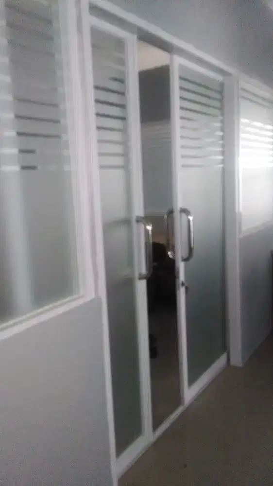 Sticker kaca sanblas