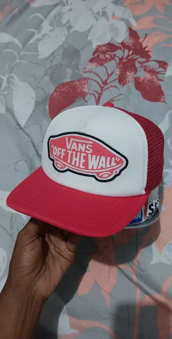 Topi Jaring Trucker Hat Hats Cap Caps Vans Authentic Original