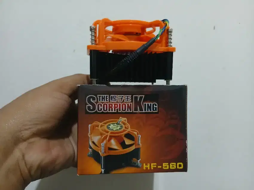 Kipas Processor intel soket LGA 775 merk Scorpion King