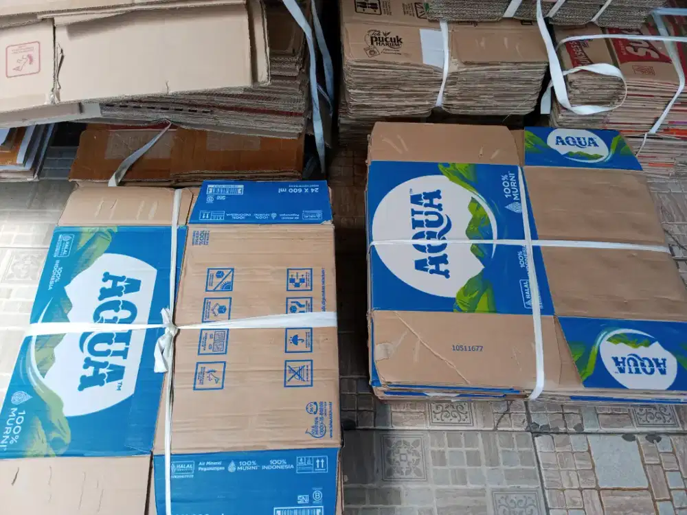 Dus bekas kardus bekas rapih kiloan