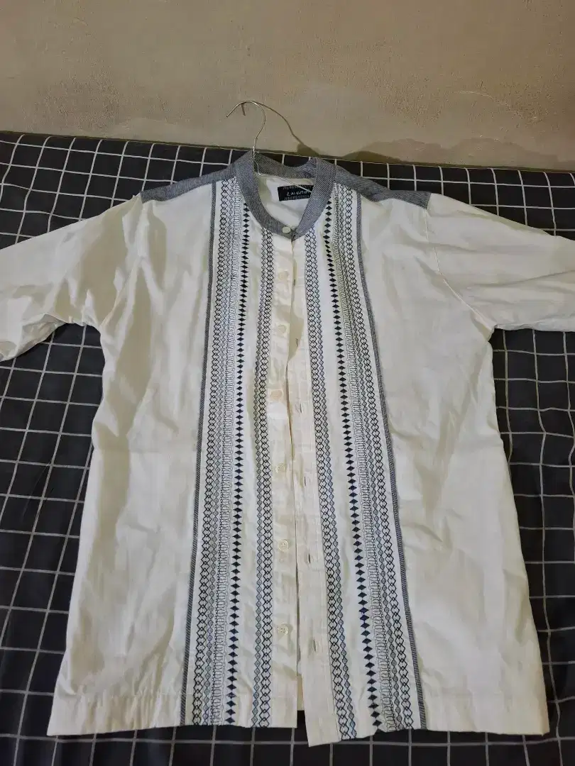 baju koko lengang panjang size M