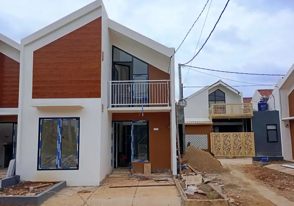 Rumah di depok dekat ke stasiun depok dan tol