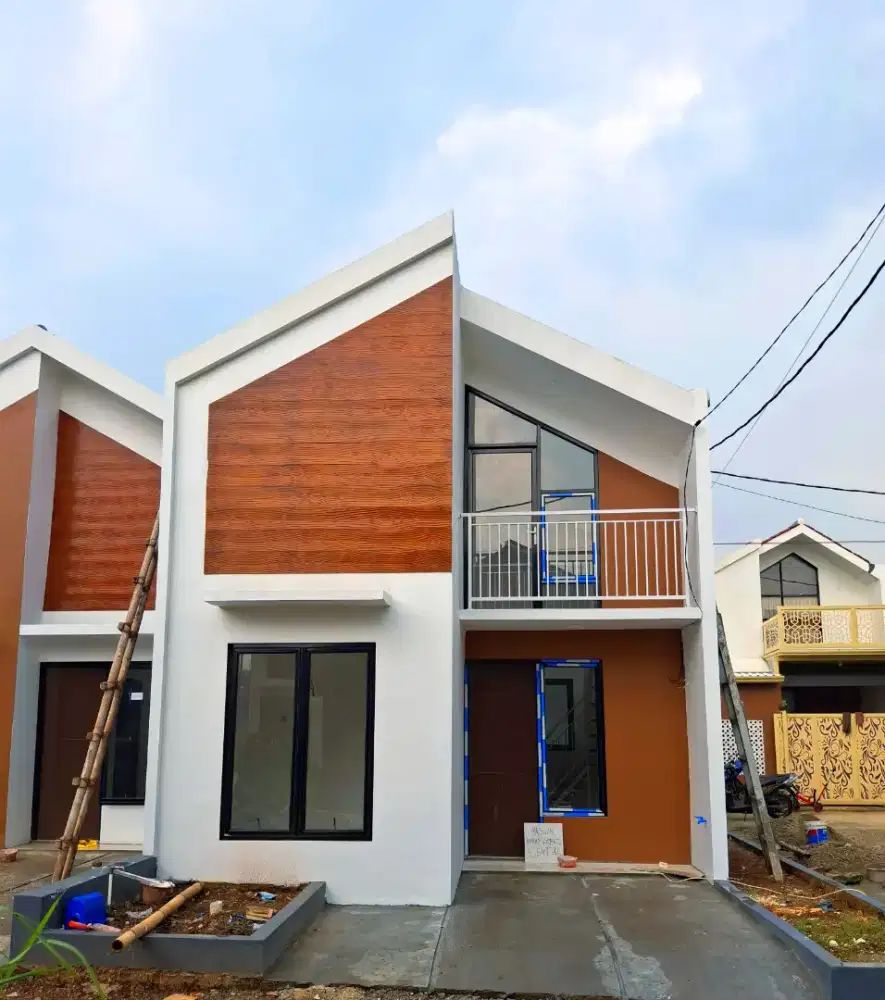 Rumah di depok dekat ke stasiun depok dan tol