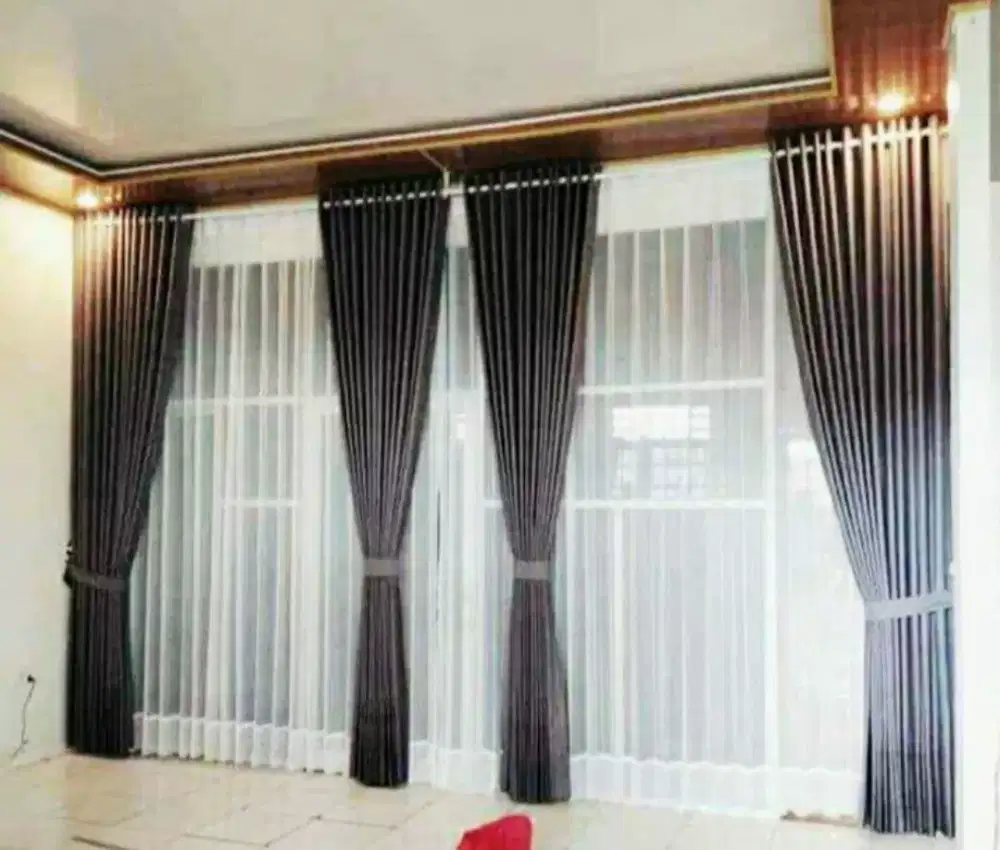 Terima pembuatan gorden, vertikal & roller blinds