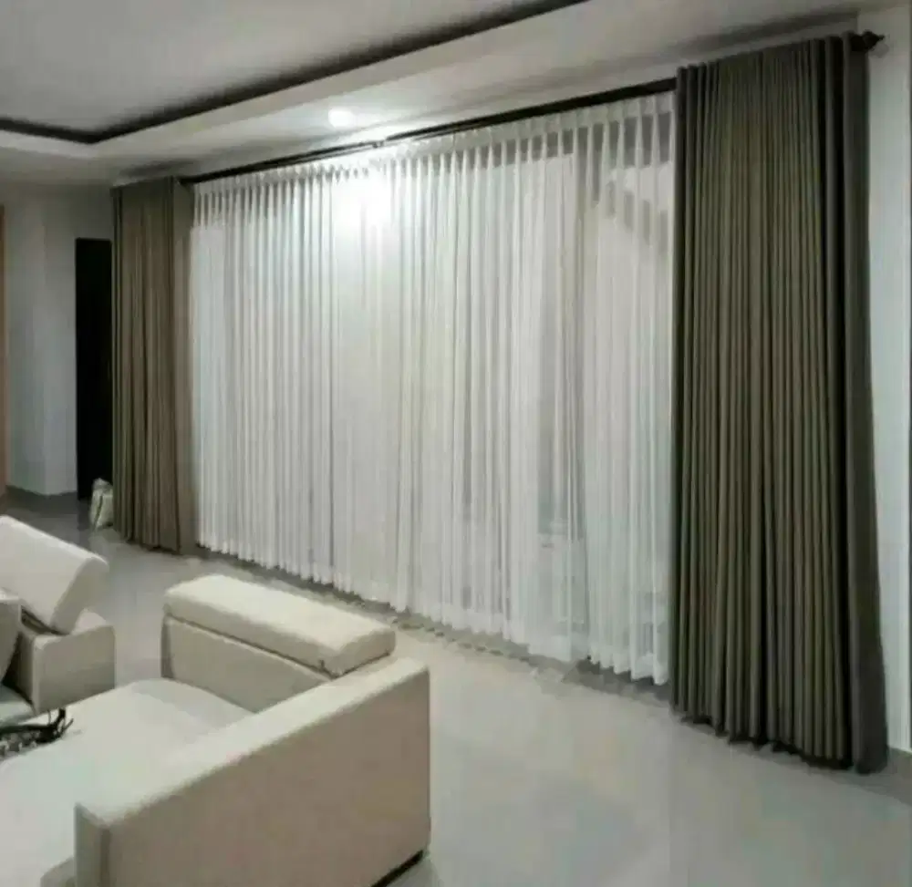 Gorden jendela gorden kantor hotel rumah apartemen