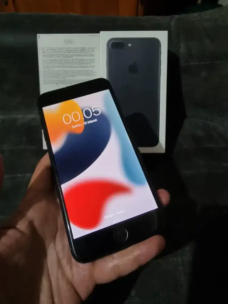 Iphone 7+ 128gb dus ori region zp/a jarang ada