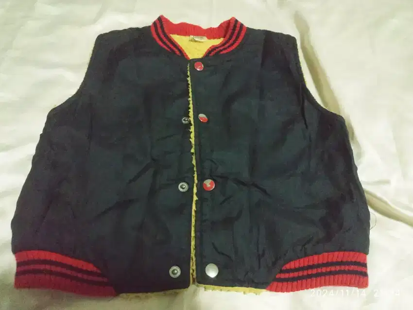 Jacket anak tanpa lengan