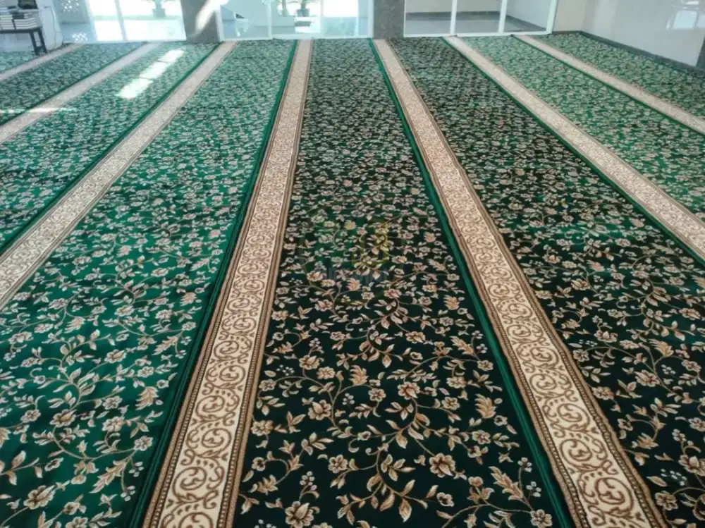 Karpet masjid import motif batik