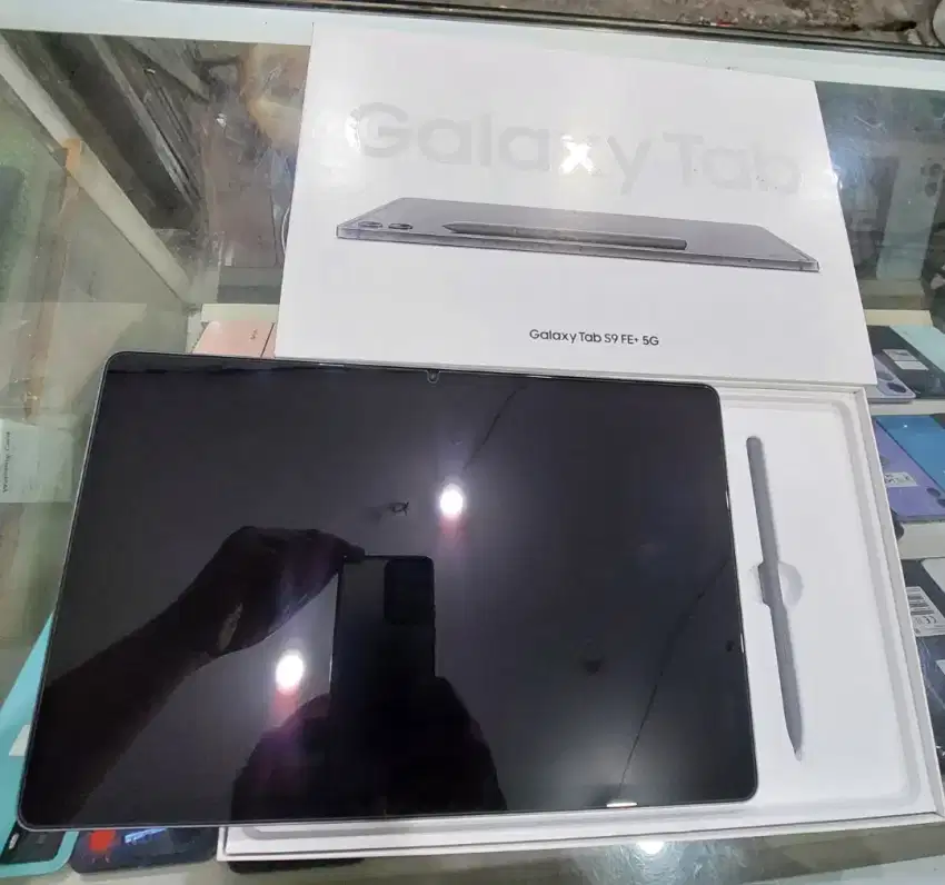 Samsung Tab S9 FE plus 5G ram 12 256gb mulus like new garansi resmi
