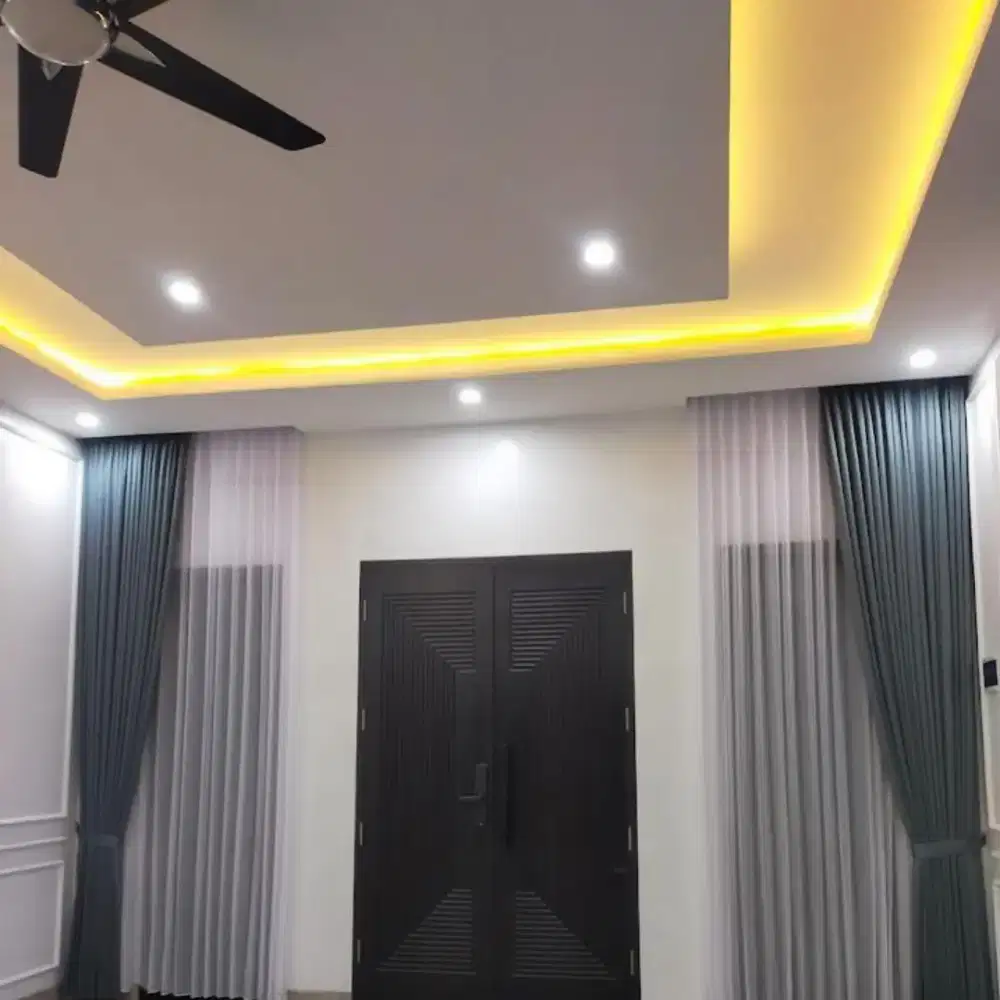 Gorden jendela coustem ukuran