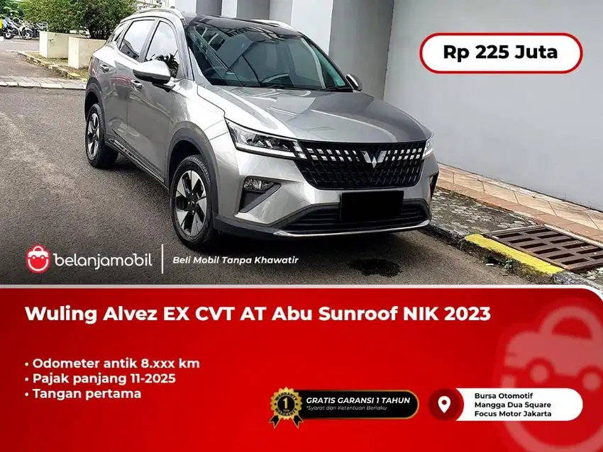 LOW KM.8RB !! WULING ALVEZ EX 2023 / 2024 GREY