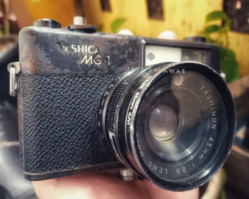 kamera jadul kamera analog kamera rusak kamera Yashica MG-1