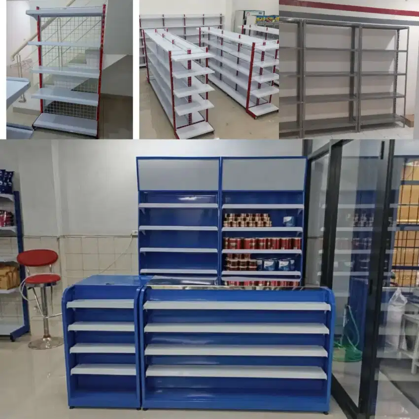 Rak minimarket bikin warung makin ramai