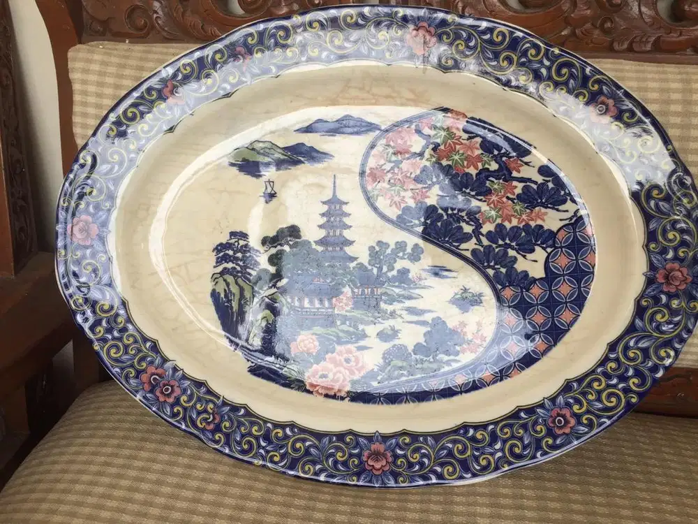 PIRING MEWAH 50CM ANTIK JEPANG DI JUAL MURAH