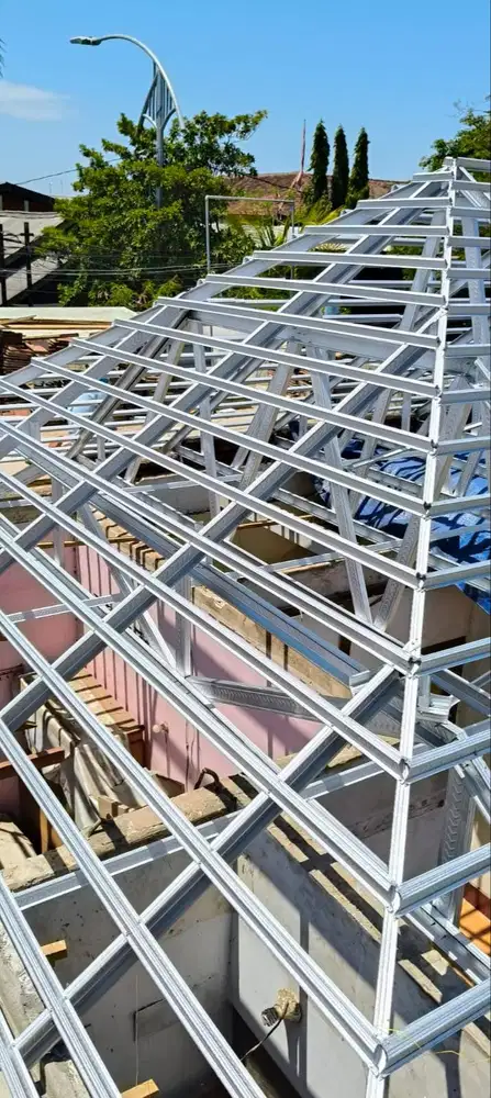 Garansi 5th!! Jasa Pasang Rangka Atap Galvalum Sidoarjo