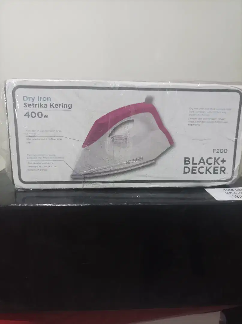 Setrika black decker