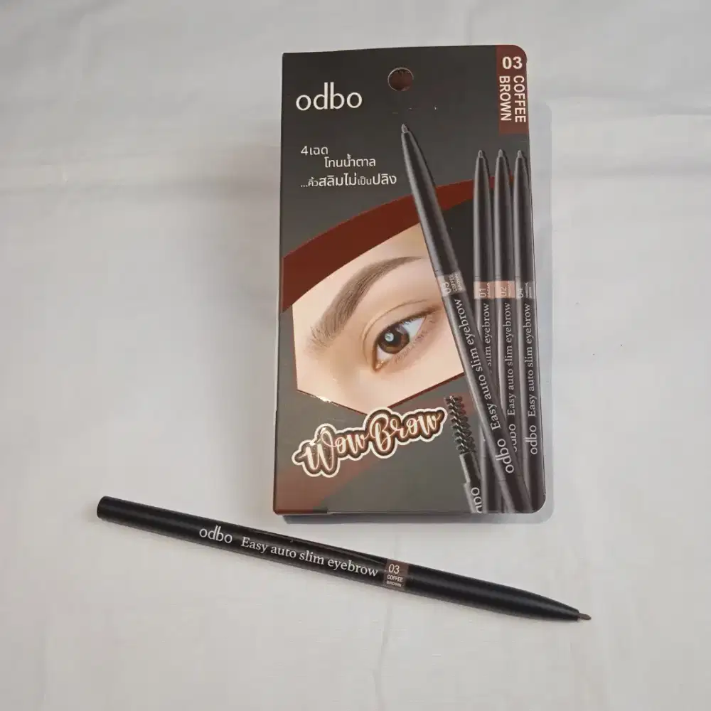 Odbo Easy Auto Slim Eyebrow No. 03 Coffee Brown