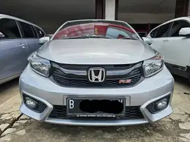 KM 44 RIBUAN Honda Brio RS At 2021 Silver Plat Ganjil Terawat