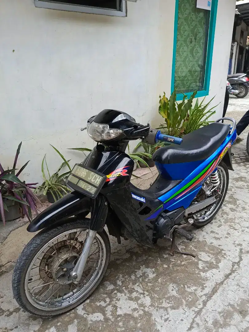 Kawasaki Blitz R 2003 lengkap sehat siap pakai aja