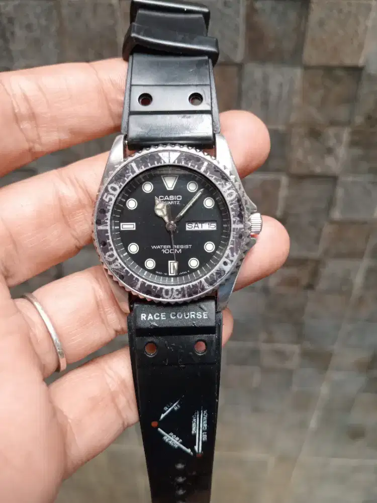 Jam Tangan Casio MQ-550 Sports Diver Second Original