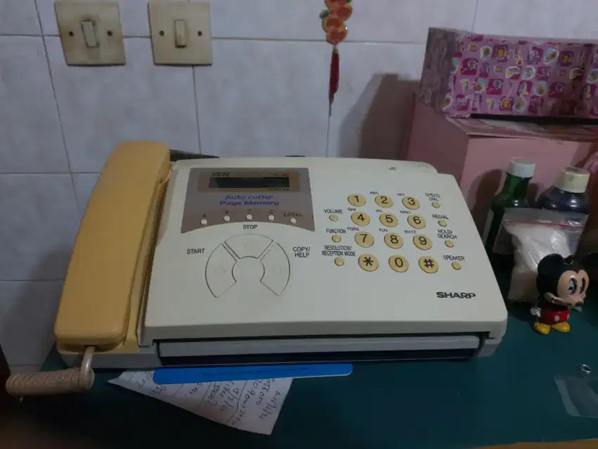 Mesin fax/telepon merk SHARP