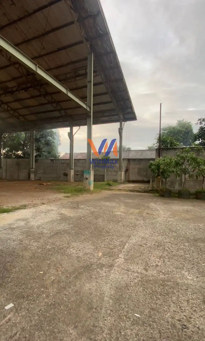 Dijual dan Disewakan Tanah Gudang Pool Jalan Raya Legok