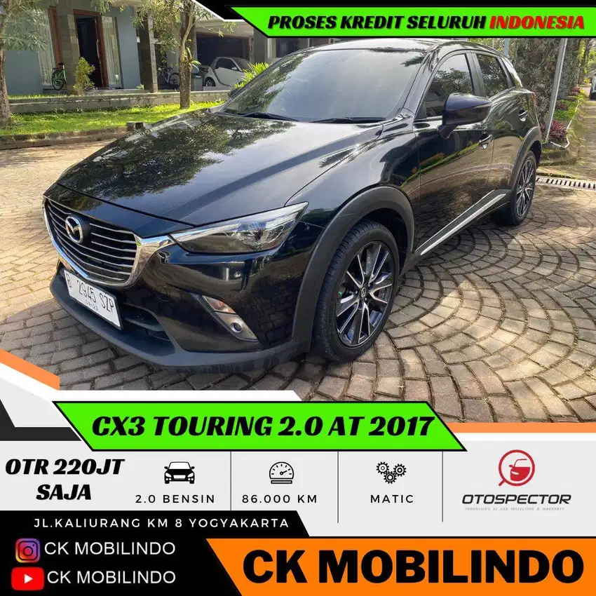 (Dp10jt) Mazda CX3 Touring Matic 2017 Terima Atas Nama Bisa Kredit