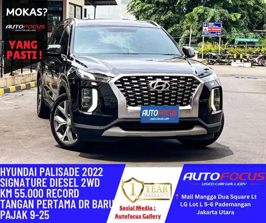 Tdp40JT Pajak panjang Hyundai Palisade 2.2L Signature 2WD Tangan 1
