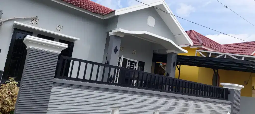 Disewakan Rumah pniggir jalan di batas kota banjarmasin - banjar.