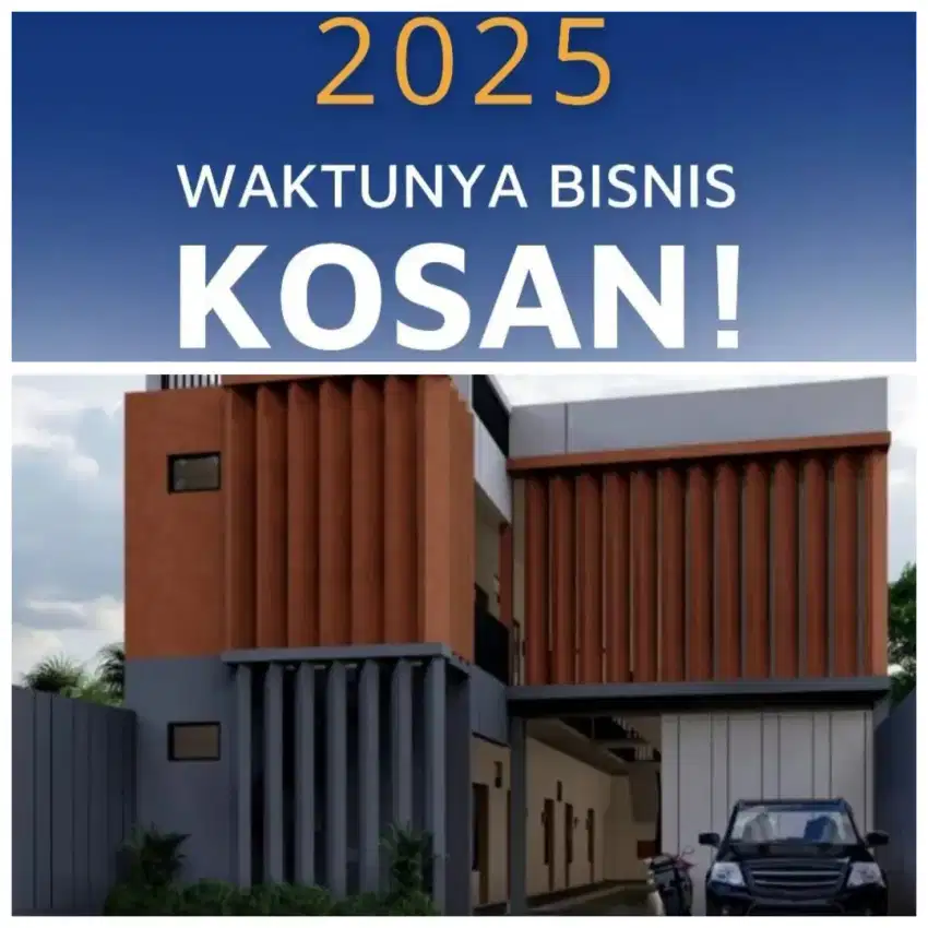 JUAL KOST MODERN 24 KAMAR,SHM,ASET PROPERTI BAGUS,RING 1 KAMPUS