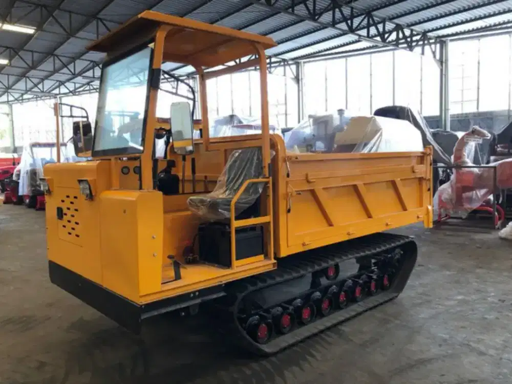 Jual dumper crawler truck pengangkut hasil panen