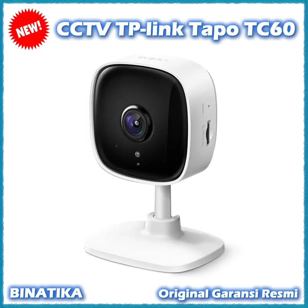 Original CCTV TP-Link Tapo TC60 Night Vision CCTV Home Security Wi-Fi
