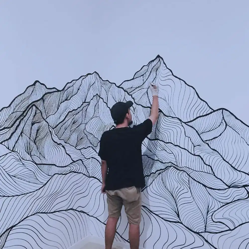 Jasa mural , graffiti, lukis interior exterior