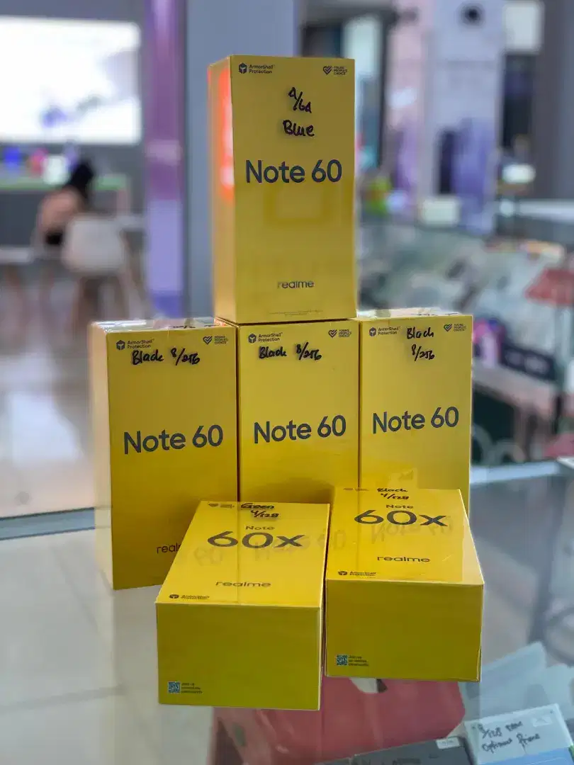OFFICIAL STORE REALME NOTE 60X 8/256 SERIES NEW SEGEL